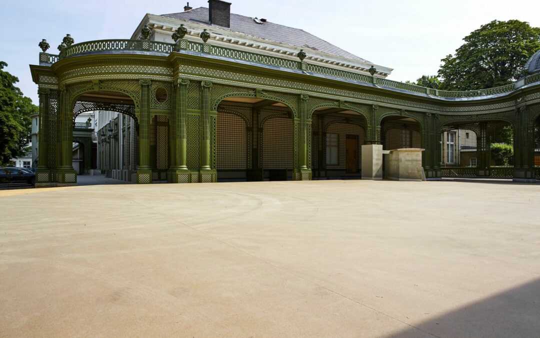 Renovatie esplanade Vauxhall (Théâtre Royal du Parc – Brussel) voor Thiran