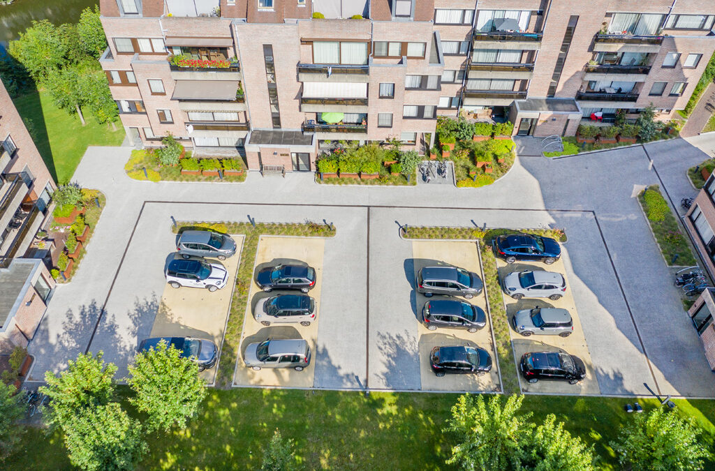 Rénovation totale toiture-parking résidence Canadesenhof (Van Wynsberghe – Bruges)