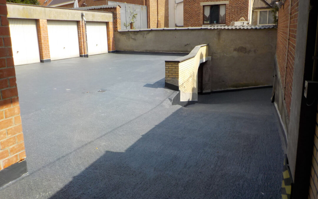 Résidence Moureau (Tournai): rénovation de la toiture-parking