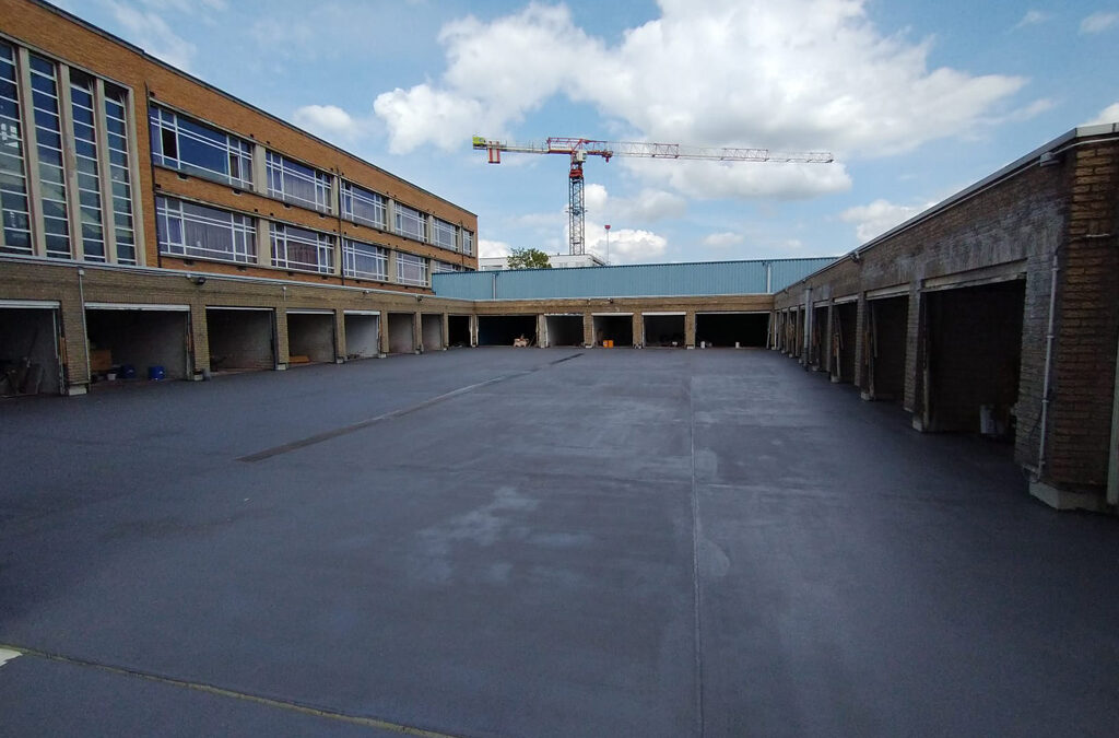 Rénovation toiture-parking Résidence Ursmar (Agentuur Philip – Alost)