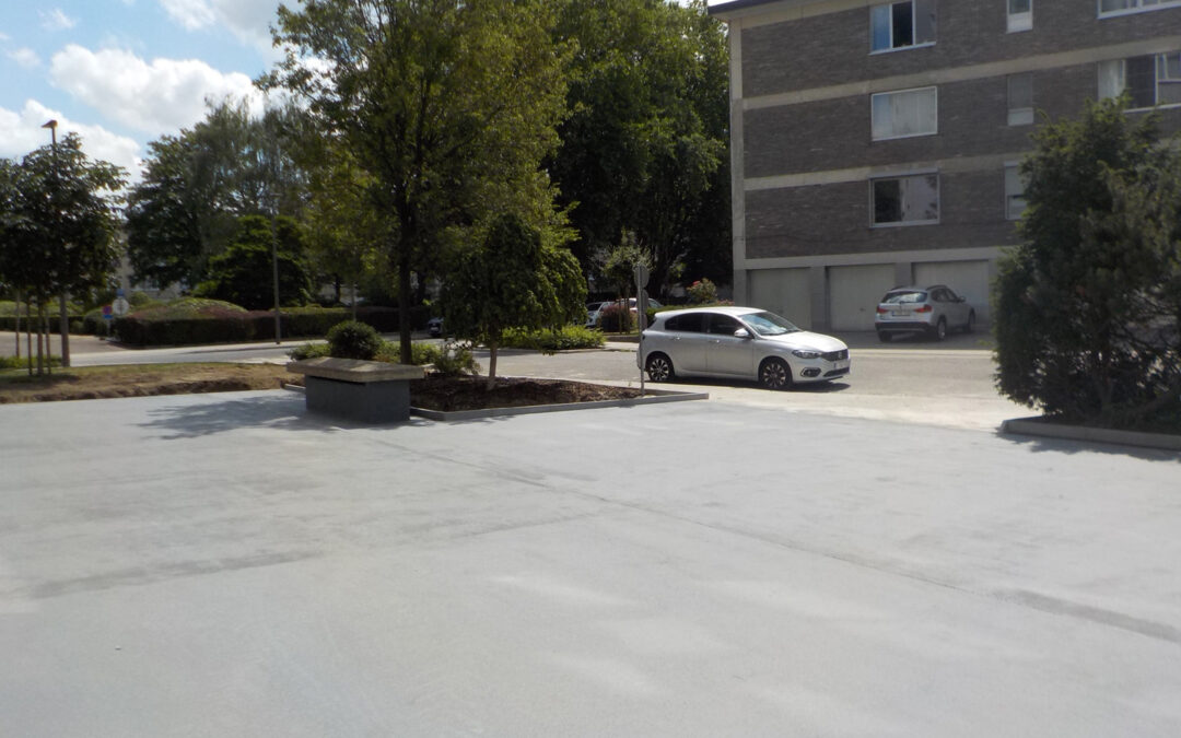 Grondige renovatie van parkeerdak van Residentie Kievit (Deurne)