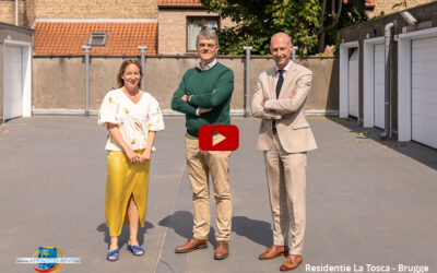 Derde Construct op Appartement.TV over de renovatie van het parkeerdak, platte daken garages en dakterrassen van Residentie La Tosca (Brugge) >