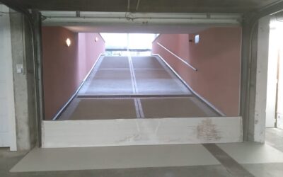 Heraanleg waterdichting helling in-uitrit (garagecomplex Astridpark – Blankenberge)