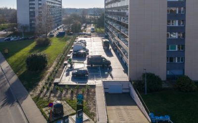 Renovatie parkeerdak met ALSAN-PMMA – Residentie Fabiola III (Sint-Niklaas)